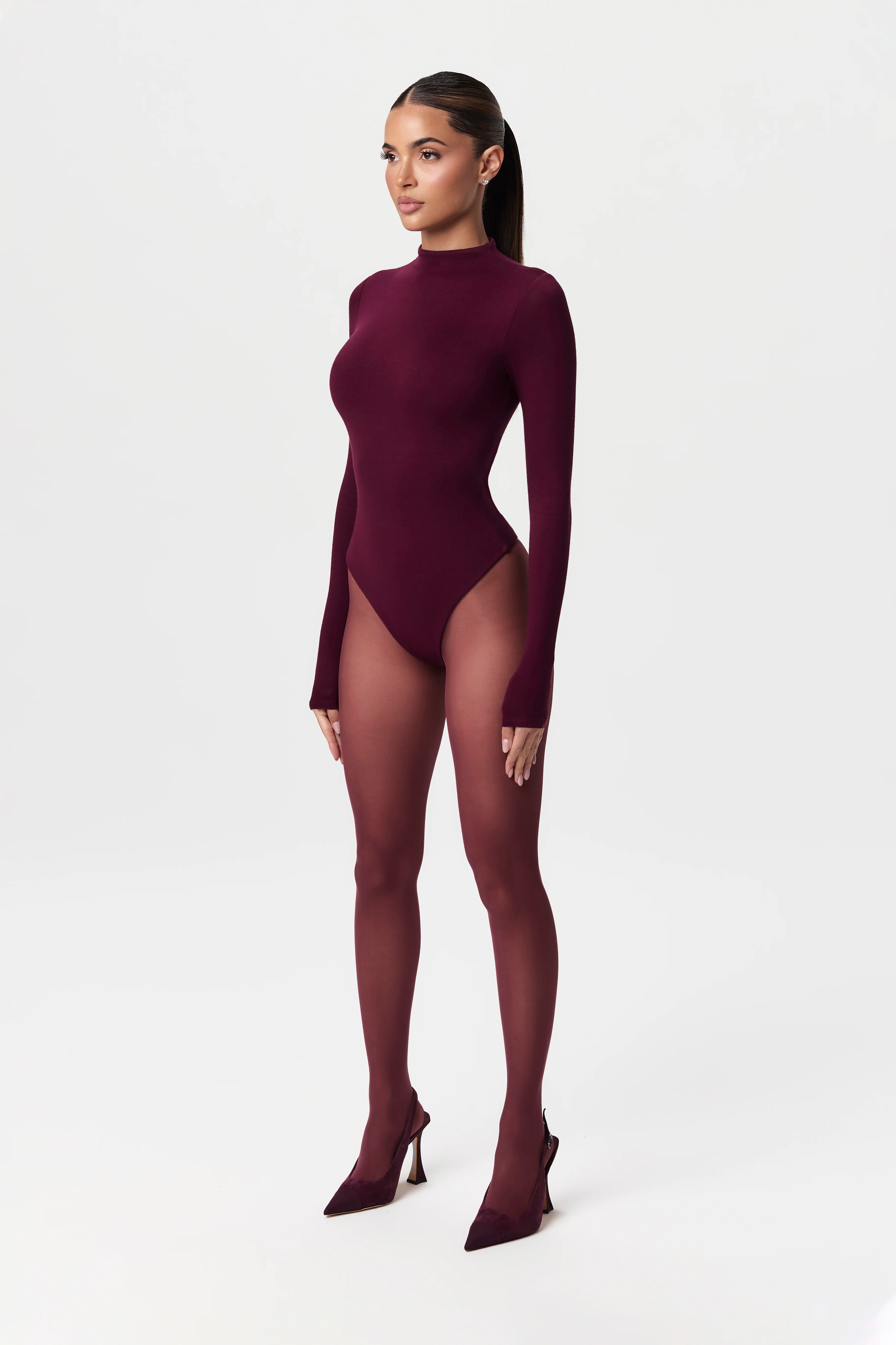 NW Sculpt Mock Neck Bodysuit - Image 19