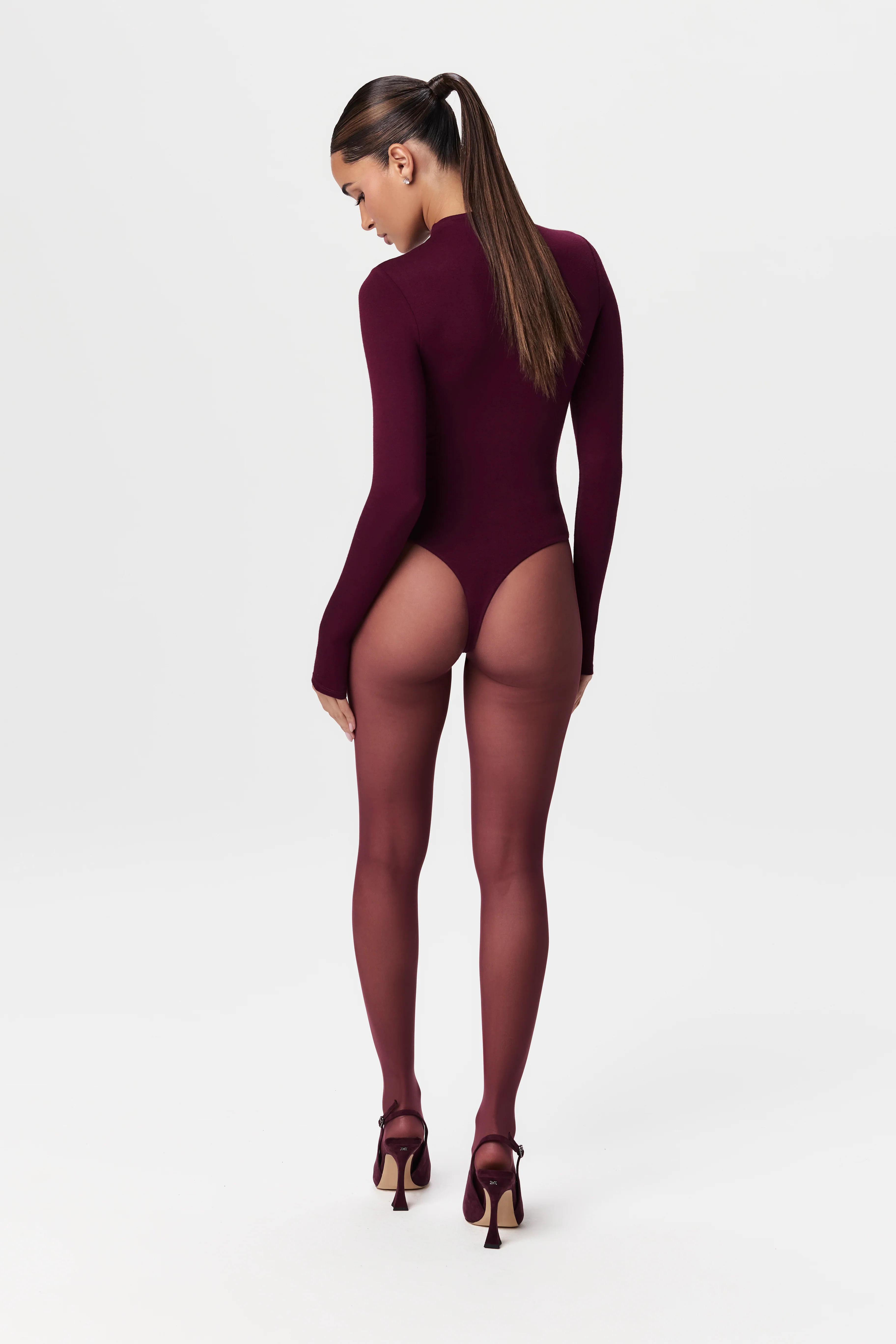 NW Sculpt Mock Neck Bodysuit - Image 20