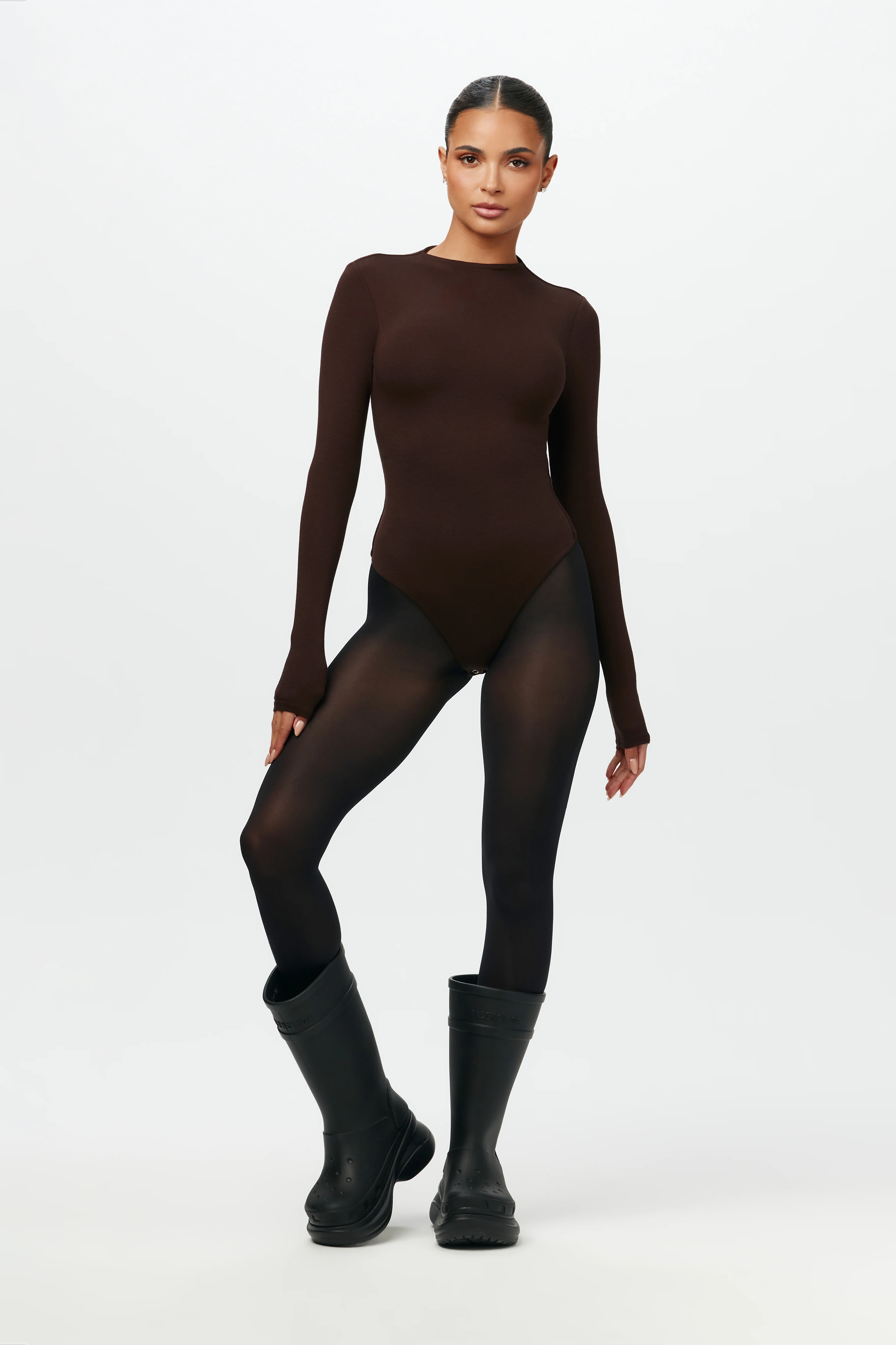 NW Sculpt Mock Neck Bodysuit - Image 36