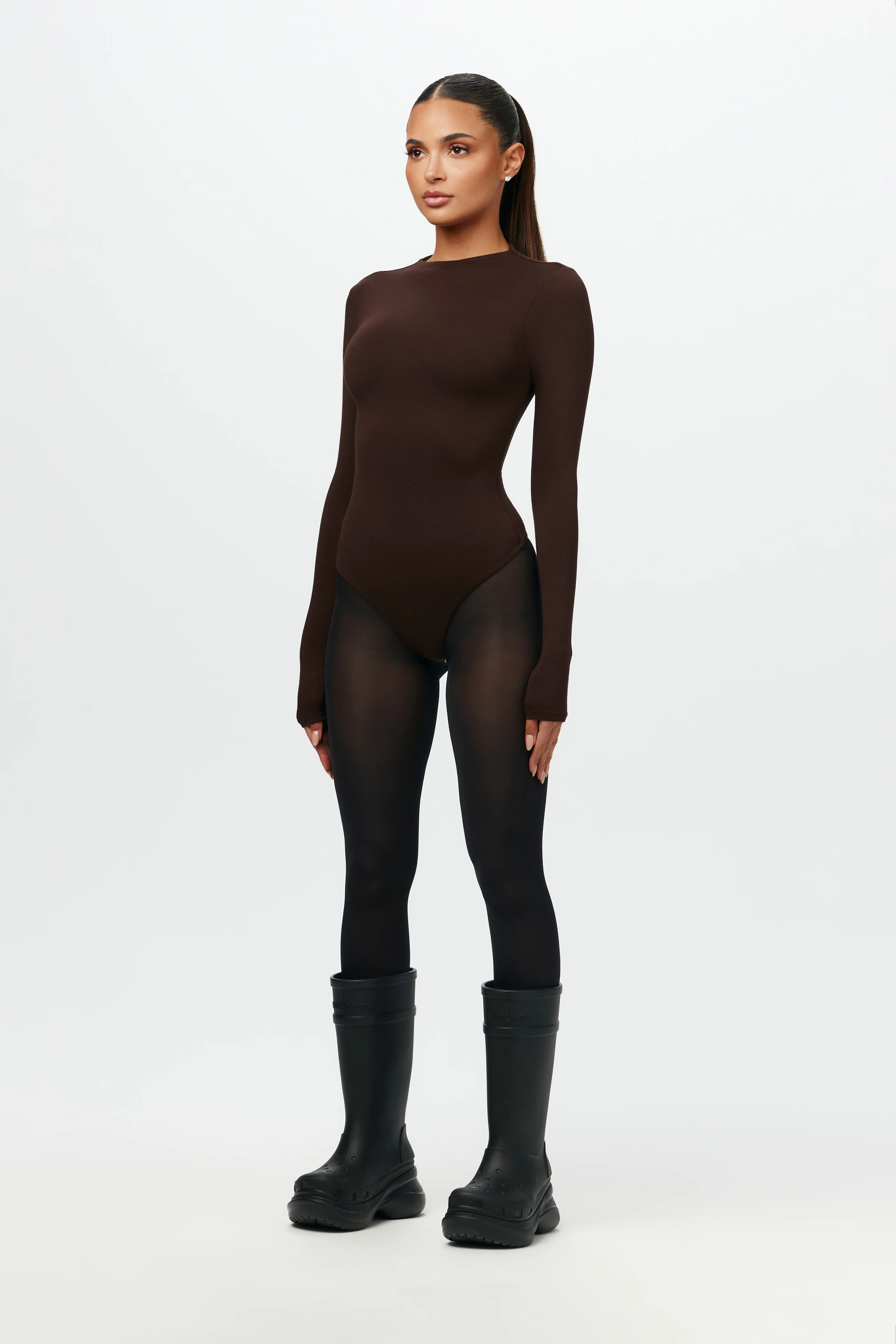 NW Sculpt Mock Neck Bodysuit - Image 38