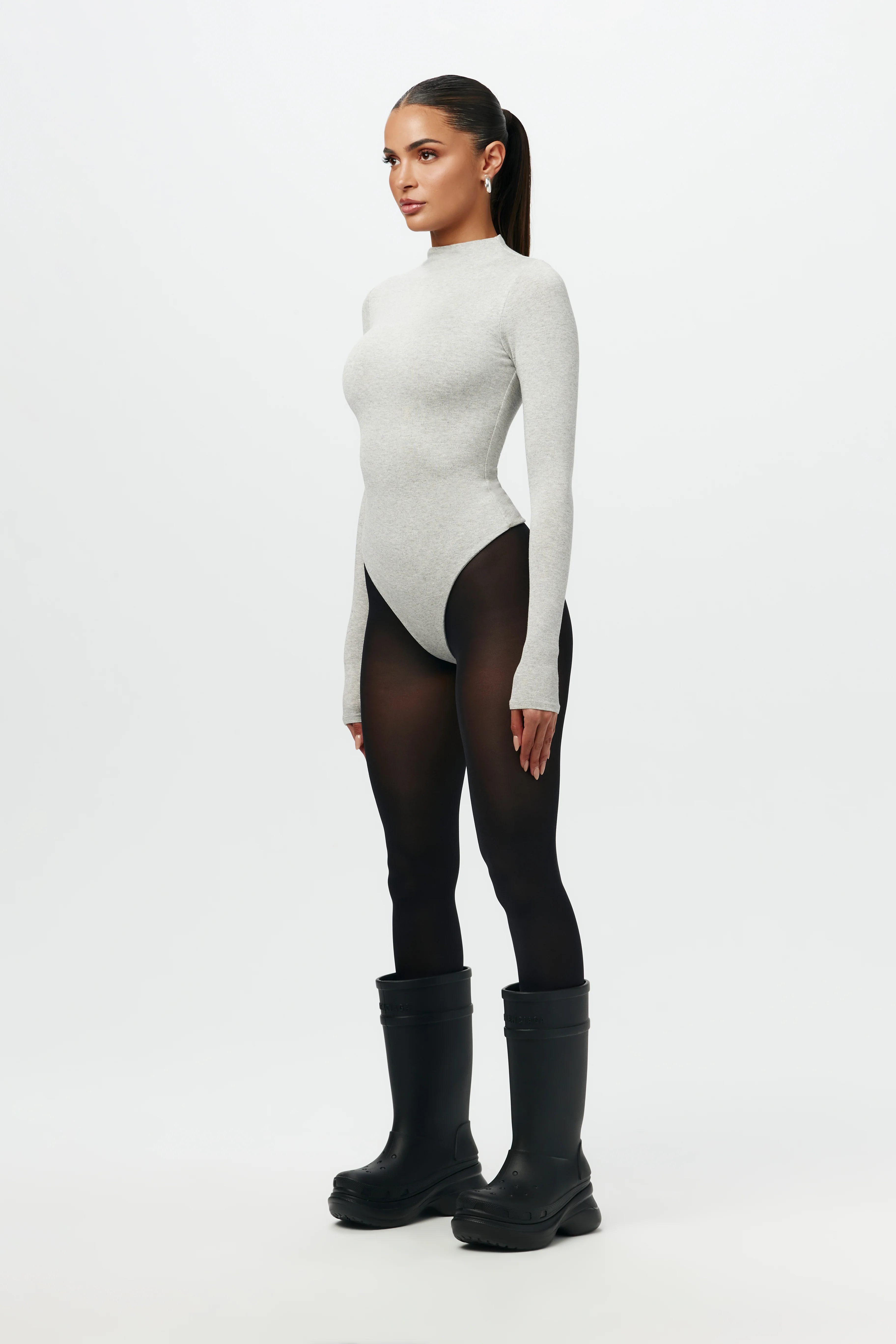 NW Sculpt Mock Neck Bodysuit - Image 6