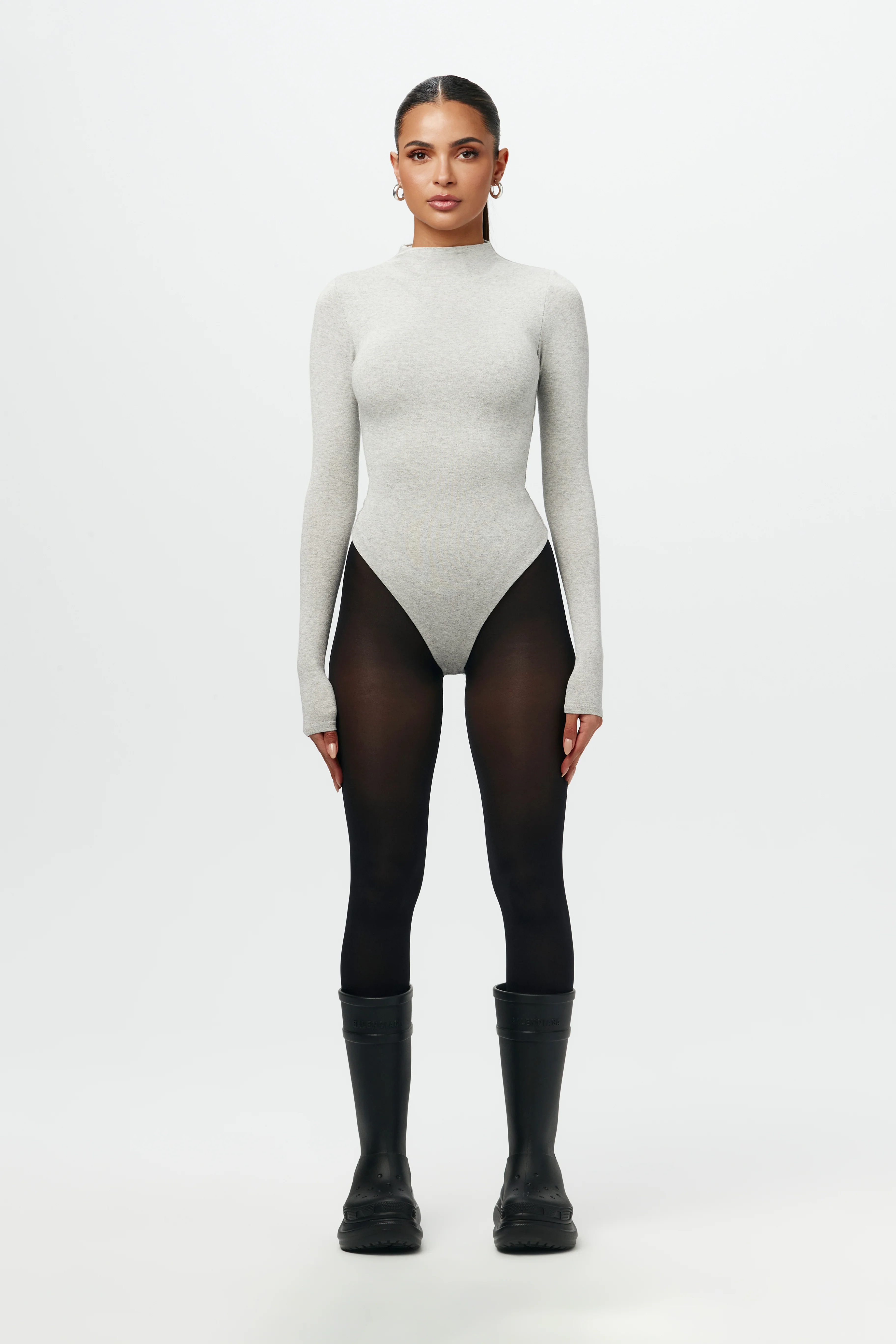 NW Sculpt Mock Neck Bodysuit - Image 7