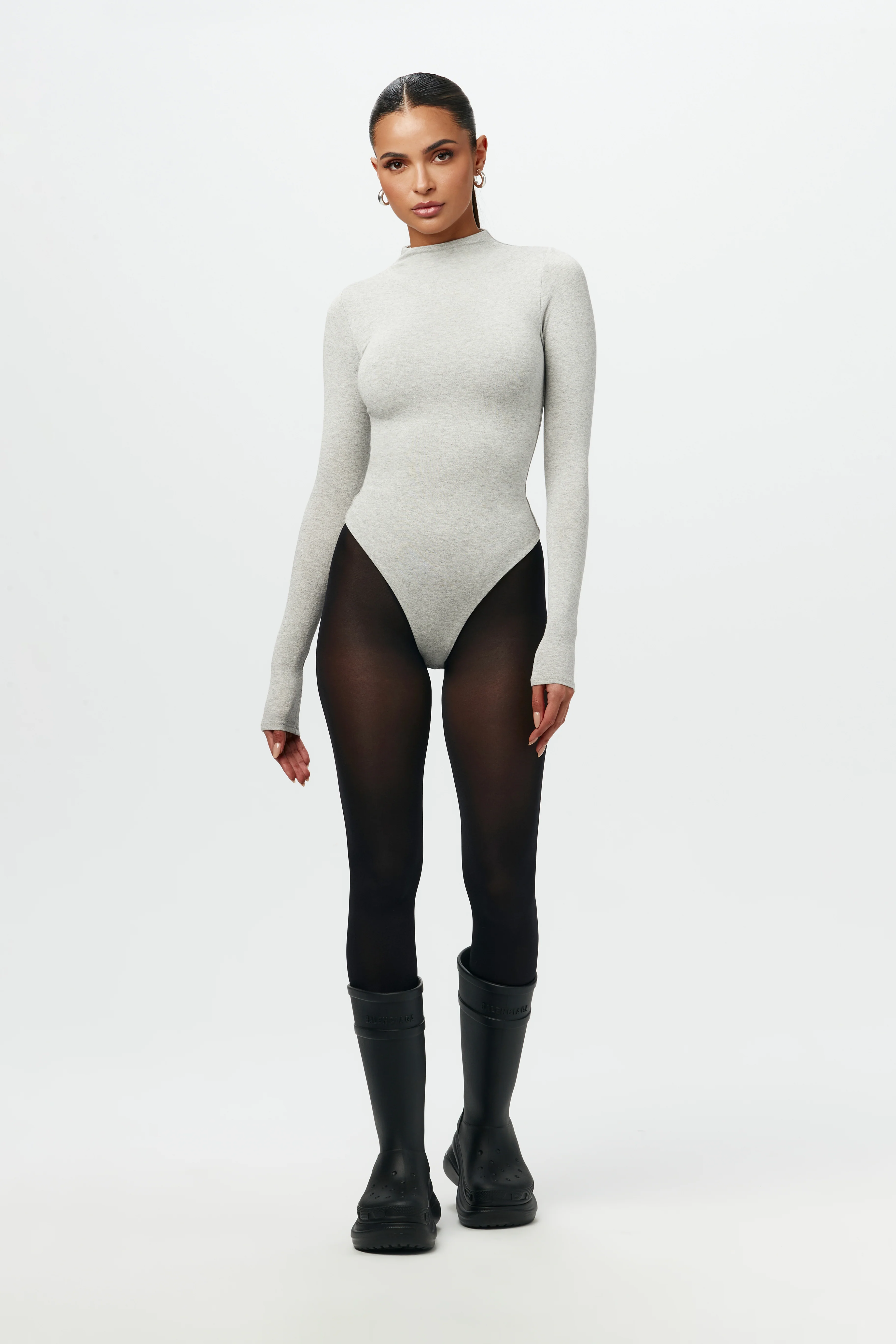 NW Sculpt Mock Neck Bodysuit - Image 8