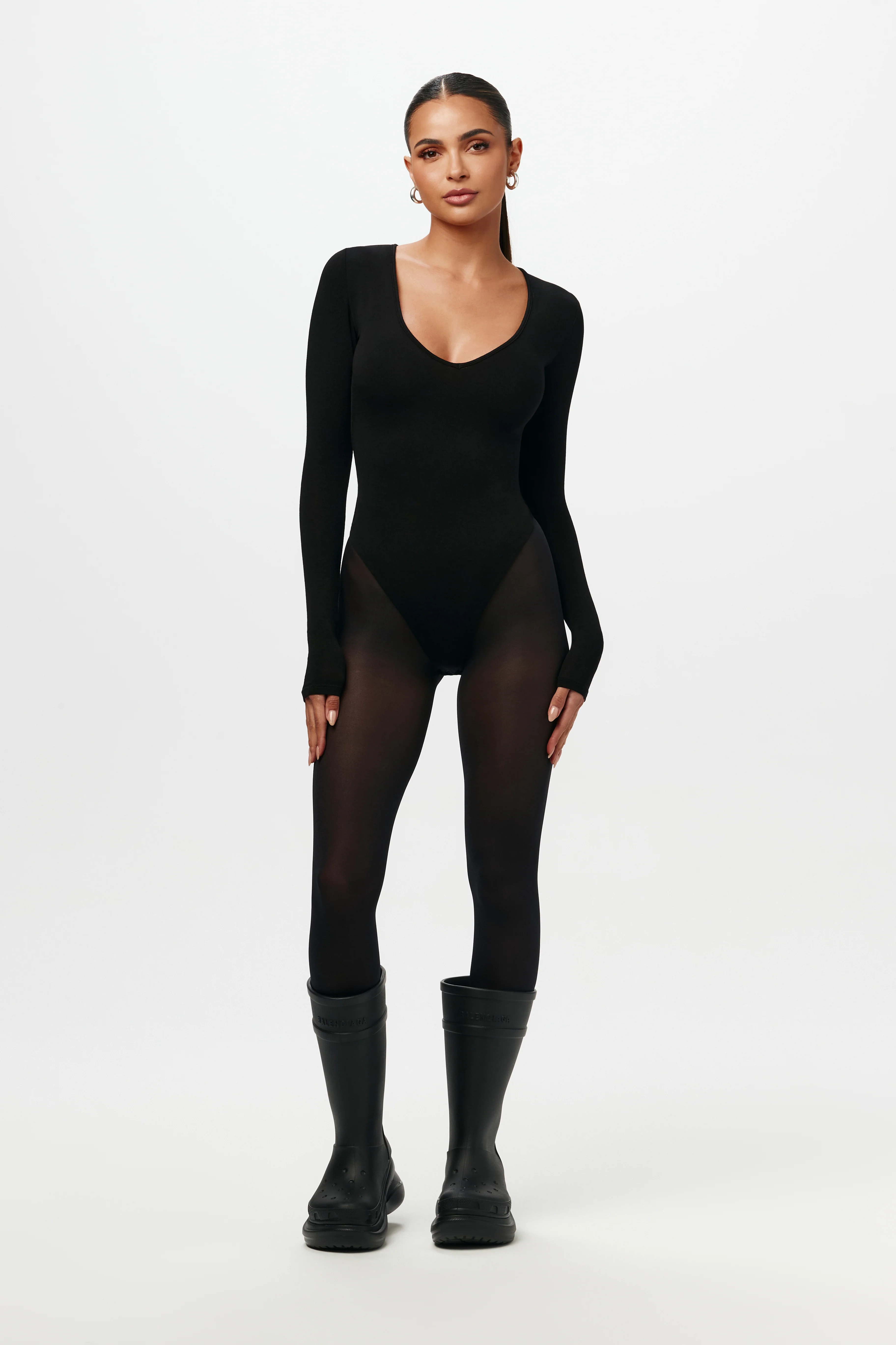 NW Sculpt V-Neck Bodysuit - Image 3